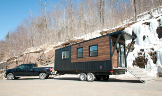 All-weather tiny house is designed for the modern Nomad outdoor living show