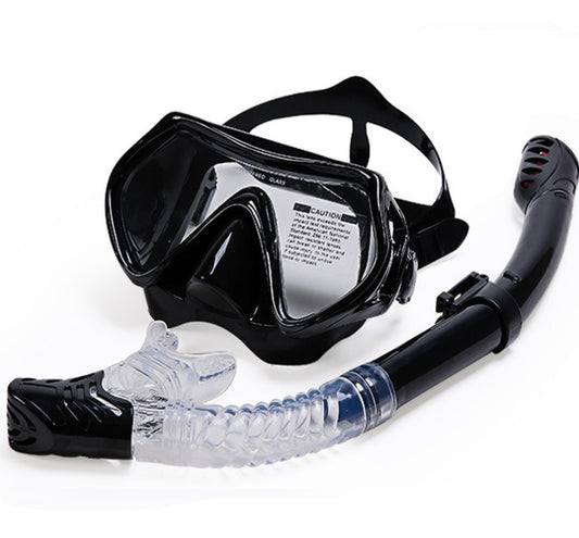 Adult Large Frame Diving Glasses With Snorkel