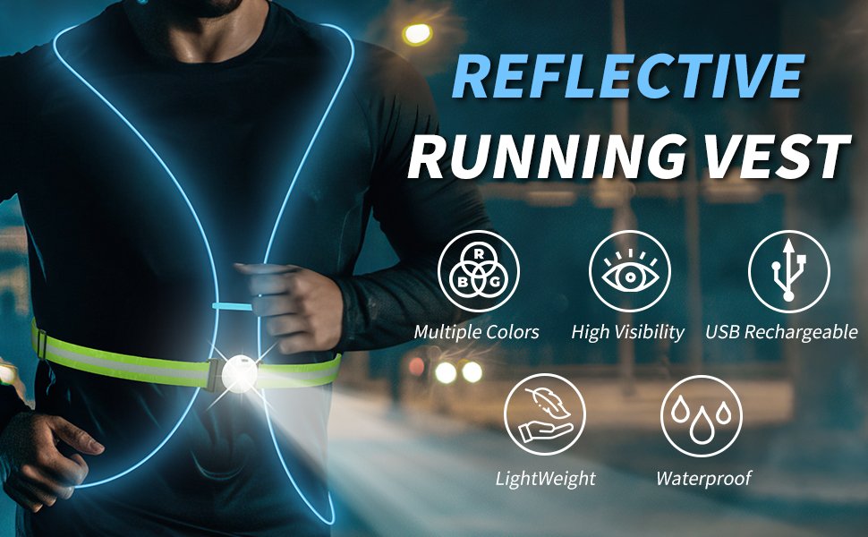 Reflective Running Vest