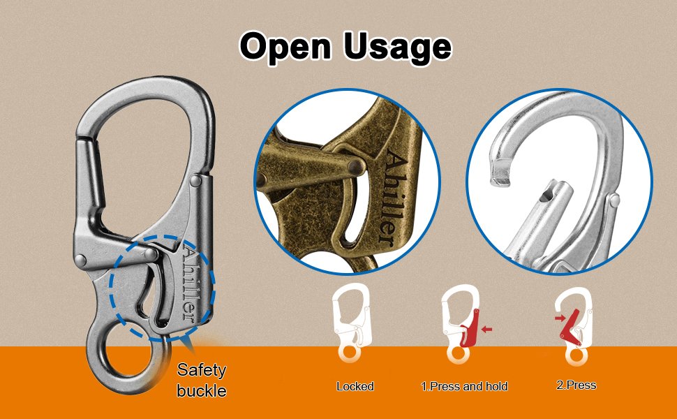 open usage for Ahiller carabiner