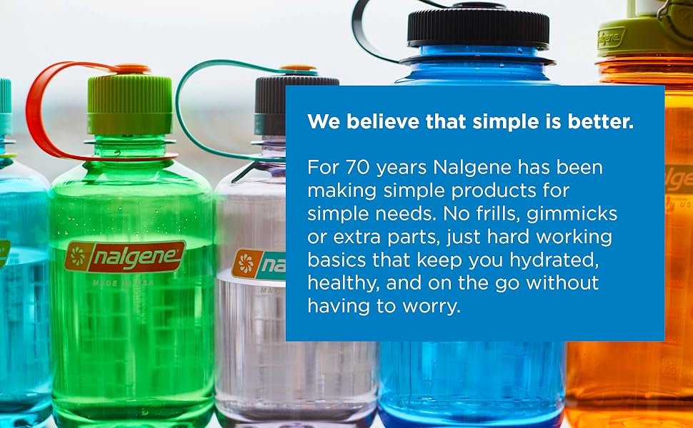 nalgene, simple, water bottle, 32oz, wide mouth, water, bottles, outdoor, hiking, travel, camping