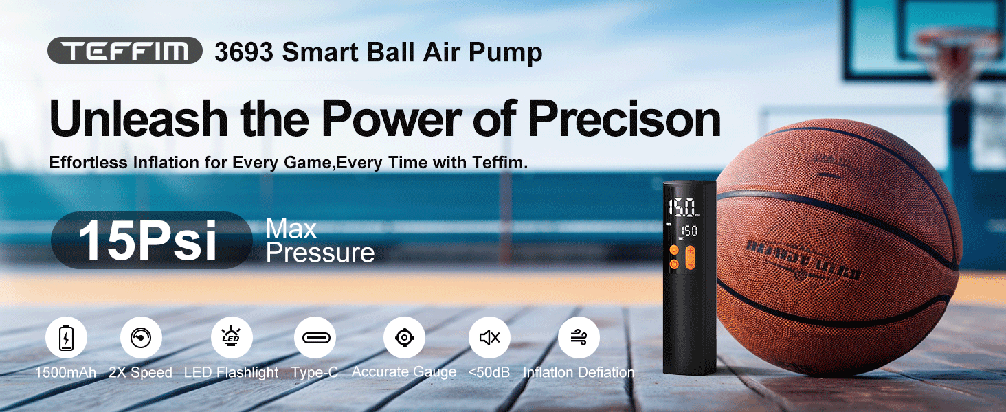 3693 Smart ball air pump