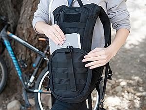 cycling backpack with bladder